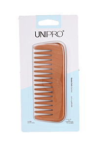 أمشاط خشبيةUNIPRO 13cmاسنان متباعدة