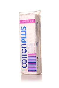 قطن تجميل ايطالي80حبة Cotton Plus Visage