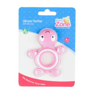 عضاضة سيليكون بشكل سلحفاة Baby Zone