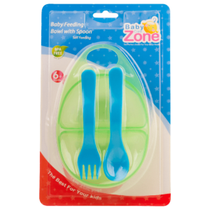 صحن + شوكة وملعقه Baby Zone