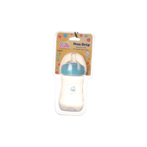 رضاعة 240مل BPA free Baby Zone بحلمة عالية الجودة