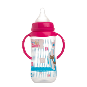 رضاعة 330مل بمقبض Baby Zone