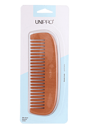 أمشاط خشبية UNIPRO15.5cmاسنان متباعدة